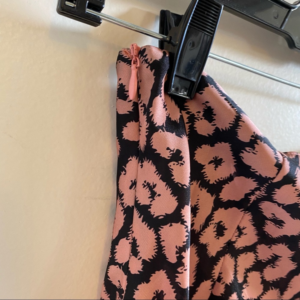 ‼️LAST CALL‼️ Bloomingdales Cotton Candy LA Leopard Midi Skirt - Picture 7 of 7